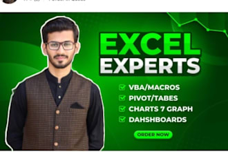 do excel formulas, google sheets, formatting, charts, and many more