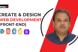 design and develop font end business and personal websites
