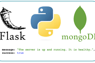 create, fix, update website, API with python, flask