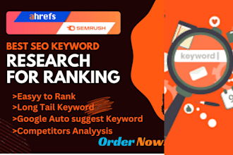 do advance profitable semrush,ahrefs keyword research for seo