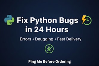 fix python errors, bugs, and exceptions