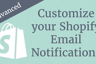 customize shopify order notification email