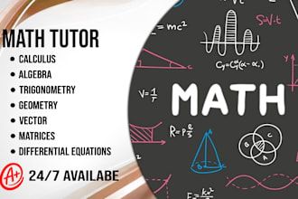 be your calculus, algebra and college math tutor