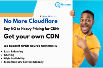provide CDN as a service or setup self hosted CDN