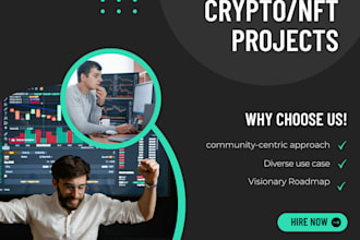 manage your community, crypto projects, nft projects
