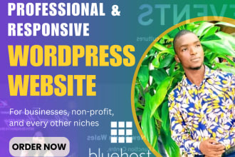 wordpress website on bluehost namecheap hostinger godaddy siteground ionos