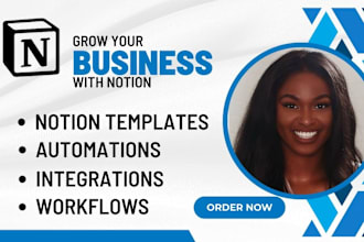 design a customized notion template to boost productivity, notion expert