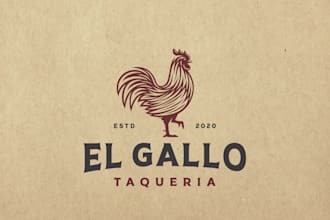design creative logo for restaurant, bar, cafe, and club