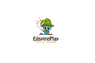 playful learning company children logo design