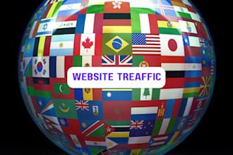 do organic website traffic USA,canada,UK,germany,aus, or worldwide
