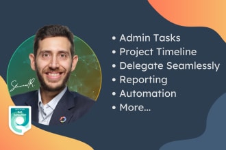 provide admin support, setup, training, advisory, and more