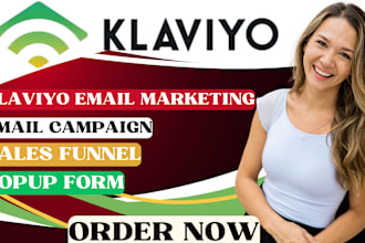 create responsive klaviyo popup form, email automation klaviyo integration