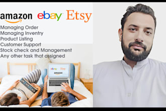 ebay etsy amazon virtual assistant