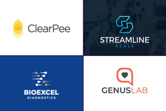 do a unique timeless logo for clinic, laboratory