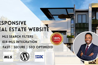 build real estate, realtor, agent website with idx mls integration in wordpress