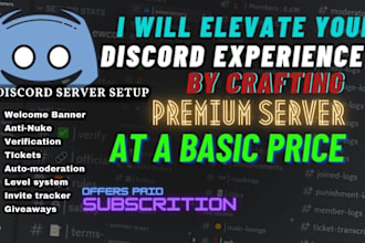 create a discord server with whop subscriptions
