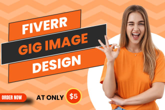 design catchy unique and creative fiverr gig image thumbnail