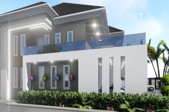design your architectural floor plan, 3d, site plan, and landscape design