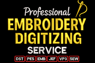 do embroidery digitizing for cap hat, digitize image for embroidery of cap, hat