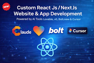 build, fix,redesign website with lovable, v0, cursor,replit