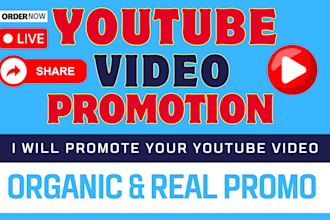 boost your youtube video with keywords search and SEO promotion