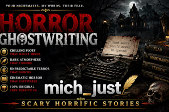 ghostwrite rewrite horror story novel books ebook
