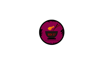 design strange suitable chicken rice food logo