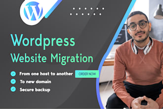 move and migrate wordpress website to another hosting