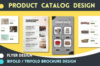 do catalog design, product catalog, flyer, brochure, booklet or catalogue design