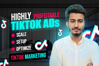 run,optimize and manage tik tok ads, tiktok marketing, tik tok ads campaign