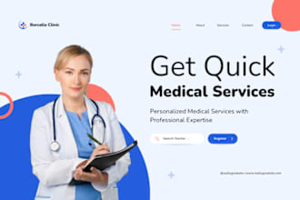 build medical website, healthcare staffing website, healthcare, clinic website