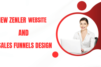 be your new zenler sales funnel, website design and course upload expert