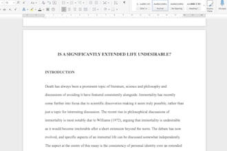 proof read or edit your university essay