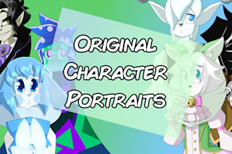 draw portraits of original characters