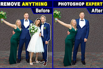 flawlessly add or remove objects, remove people from photo