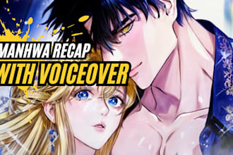 create an eye catching anime manga or manhwa recap thumbnails