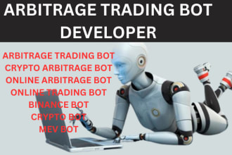 develop a powerful arbitrage trading bot for cryptocurrency markets