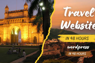 develop for you tour and travel website