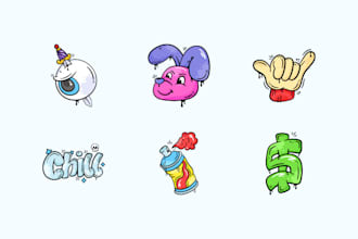 design custom hand drawn icon for websites and mobile apps