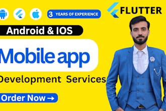 android IOS flutter app developer UI UX developer custom flutter app development