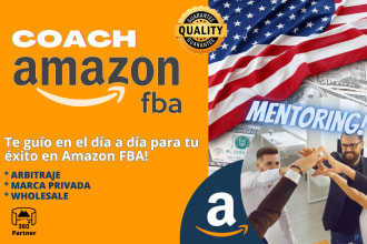 be your amazon fba consultant mentor in spanish or english