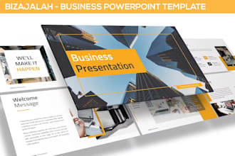 design editable presentation or template