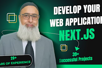 develop your nextjs application
