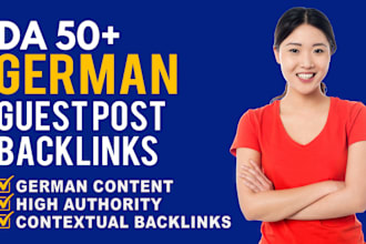 do seo dofollow german backlinks with high da white hat  german link building