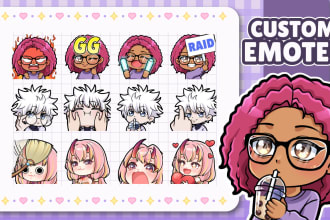 create custom emote chibi