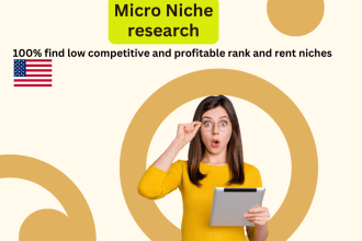 find you a low competition, high traffic, profitable niche