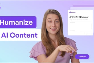 humanize ai content edit rewrite and proofread ai content