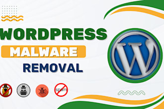 remove wordpress malware, virus, blacklist and fix your hack website