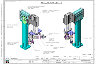 design pick and place units pneumatic cylinders based