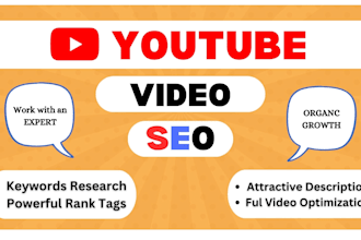 do the best youtube video SEO optimization for top ranking